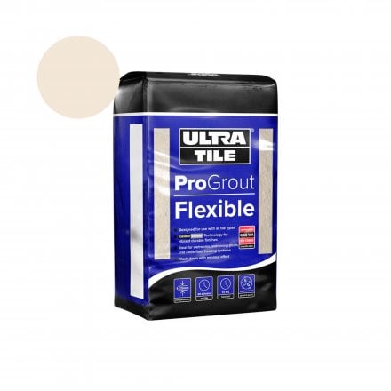 Jasmine Ultra ProGrout - 3kg Flexible Wall & Flooring Grout