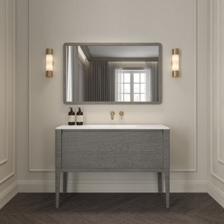 Jumeirah Grey Oak Mirror 1200mm