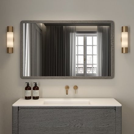 Jumeirah Grey Oak Mirror 1200mm
