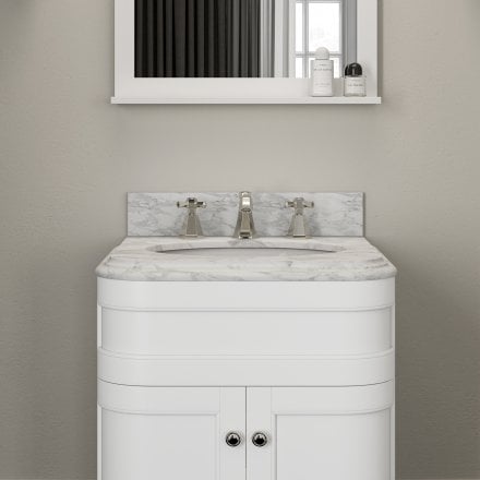 Kensington Deck Mounted 3-Hole Basin Mixer Tap