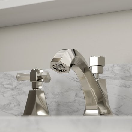Kensington Deck Mounted 3-Hole Basin Mixer Tap