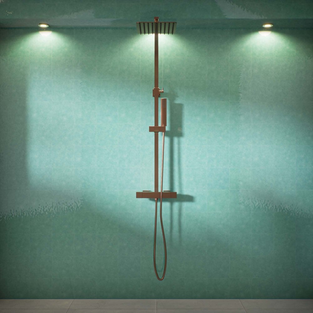 Klara Cool Touch 2-Way Thermostatic Shower Mixer Set