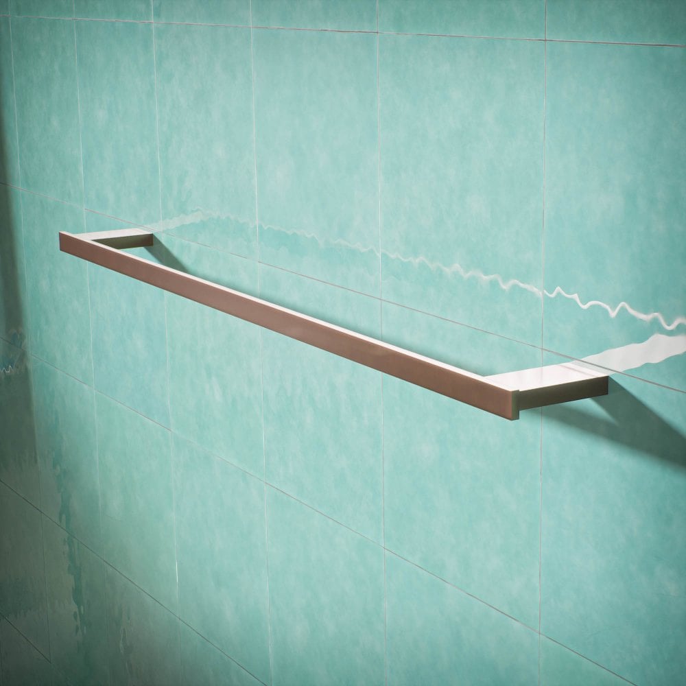 Klara Single Bar Wall Mounted Towel Rail