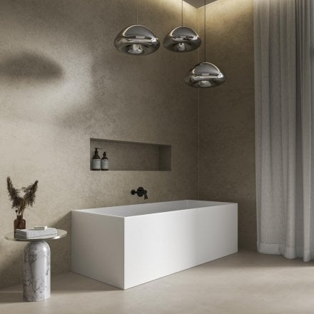Kube Freestanding Stone Bath 1700mm