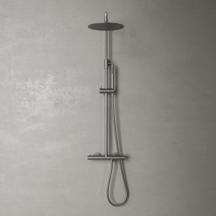 Lagos Exposed 2-Way Thermostatic Shower With Riser