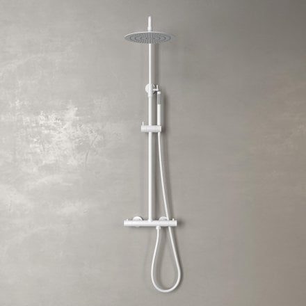 Lagos Exposed 2-Way Thermostatic Shower With Riser