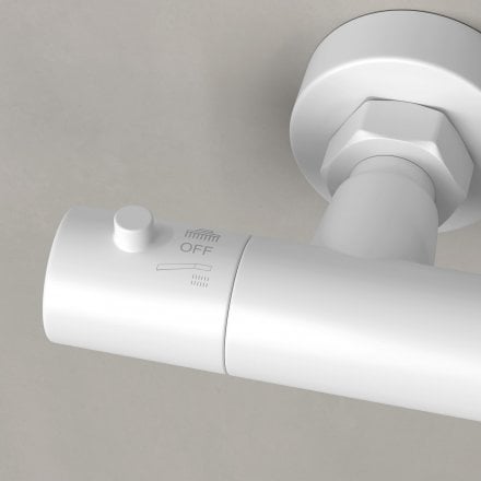 Lagos Exposed 2-Way Thermostatic Shower With Riser