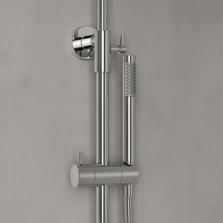 Lagos Exposed 2-Way Thermostatic Shower With Riser