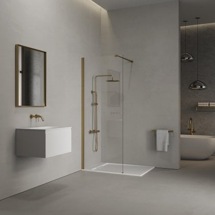 Lagos Exposed 2-Way Thermostatic Shower With Riser