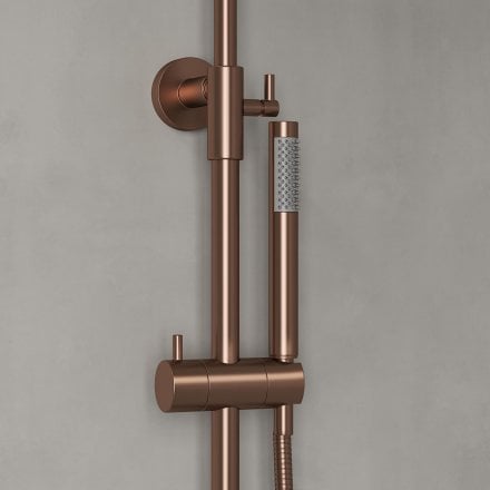 Lagos Exposed 2-Way Thermostatic Shower With Riser
