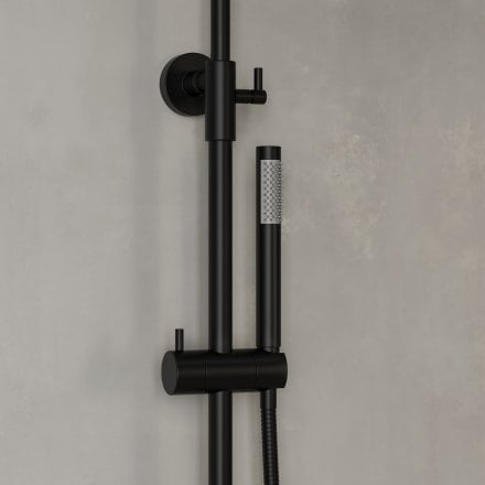 Lagos Exposed 3-Way Thermostatic Shower With Riser