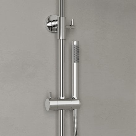 Lagos Exposed 3-Way Thermostatic Shower With Riser