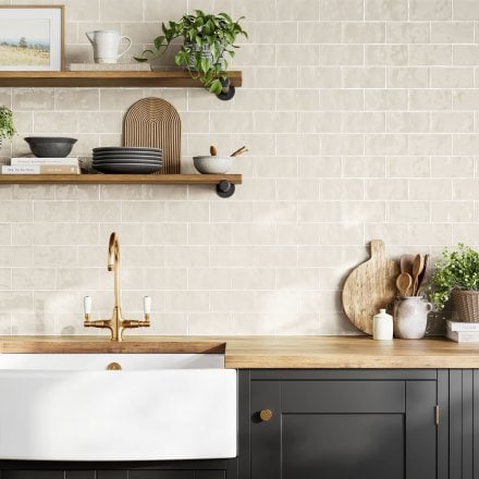 Liberty Floors | Cream - Crafted Gloss Sample (P10266)