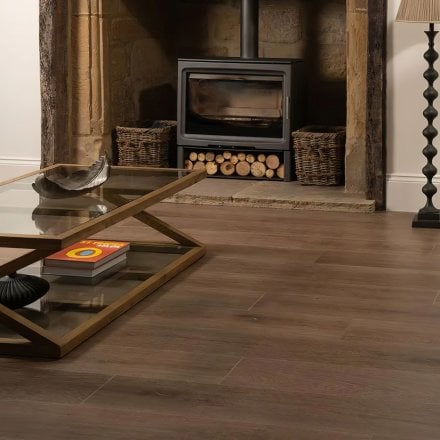 Logrono - Walnut Porcelain Tile 1510 x 240mm