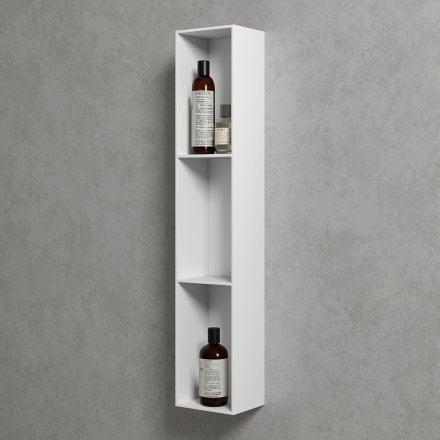 Luxor Stone Resin Wall Mounted Storage Cabinet 900mm