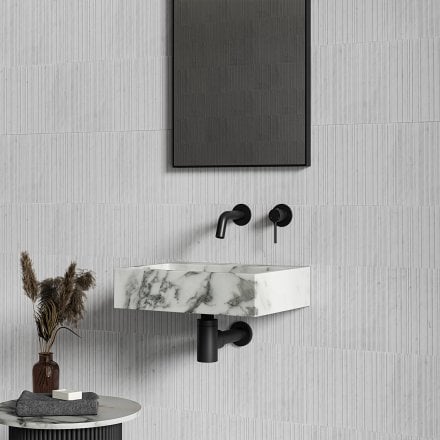 Magno Arabescato Marble Wall Hung Basin 400mm