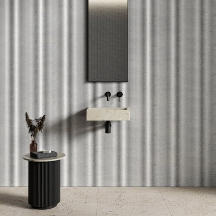 Magno Crema Marfil Marble Wall Hung Basin 400mm