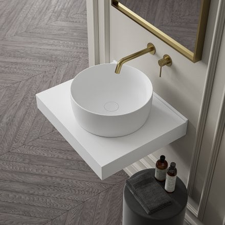 Malmo Countertop Stone Basin 400mm
