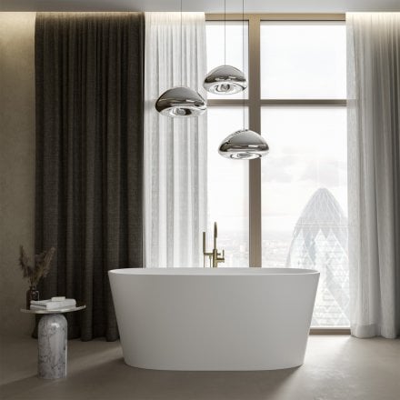 Malmo Freestanding Stone Bath 1650mm