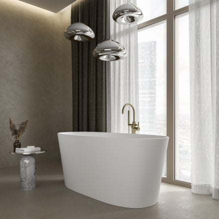 Malmo Freestanding Stone Bath 1650mm