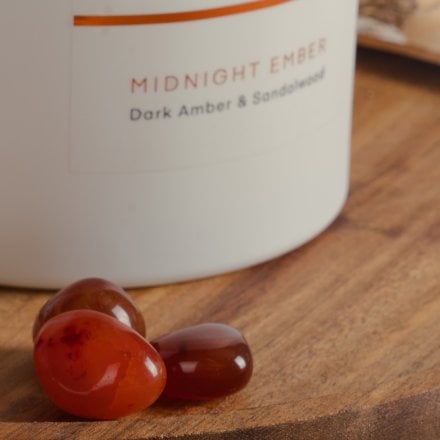 Midnight Ember - 30cl Single Wick Candle Dark Amber & Sandalwood