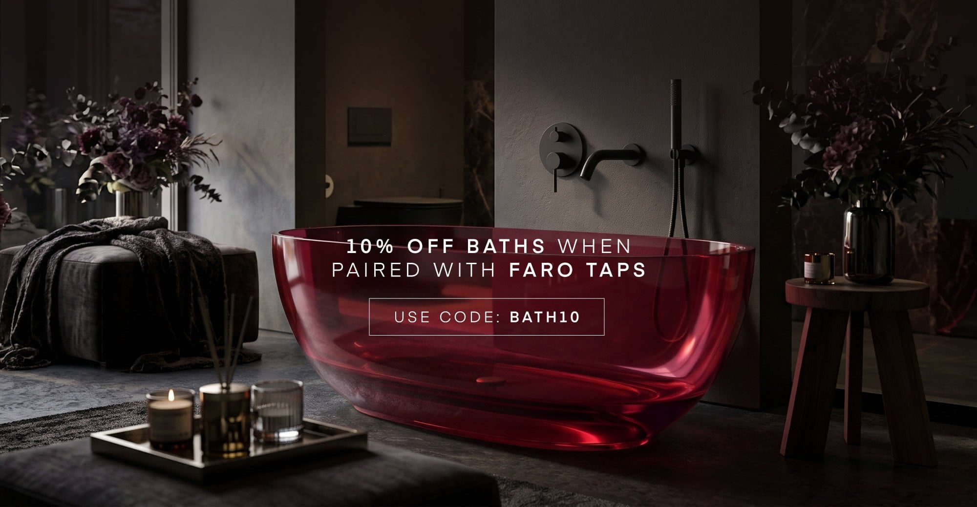 10% OFF Baths