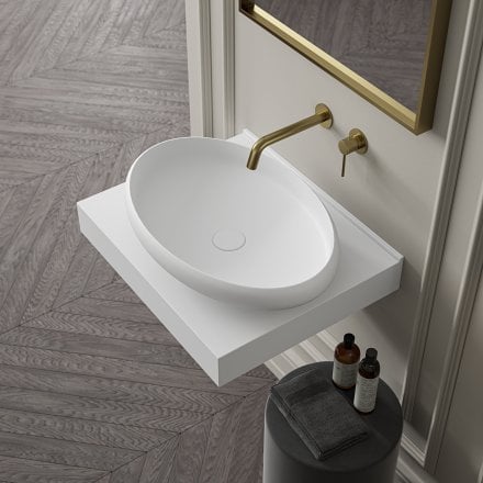 Moma Countertop Stone Basin 600mm
