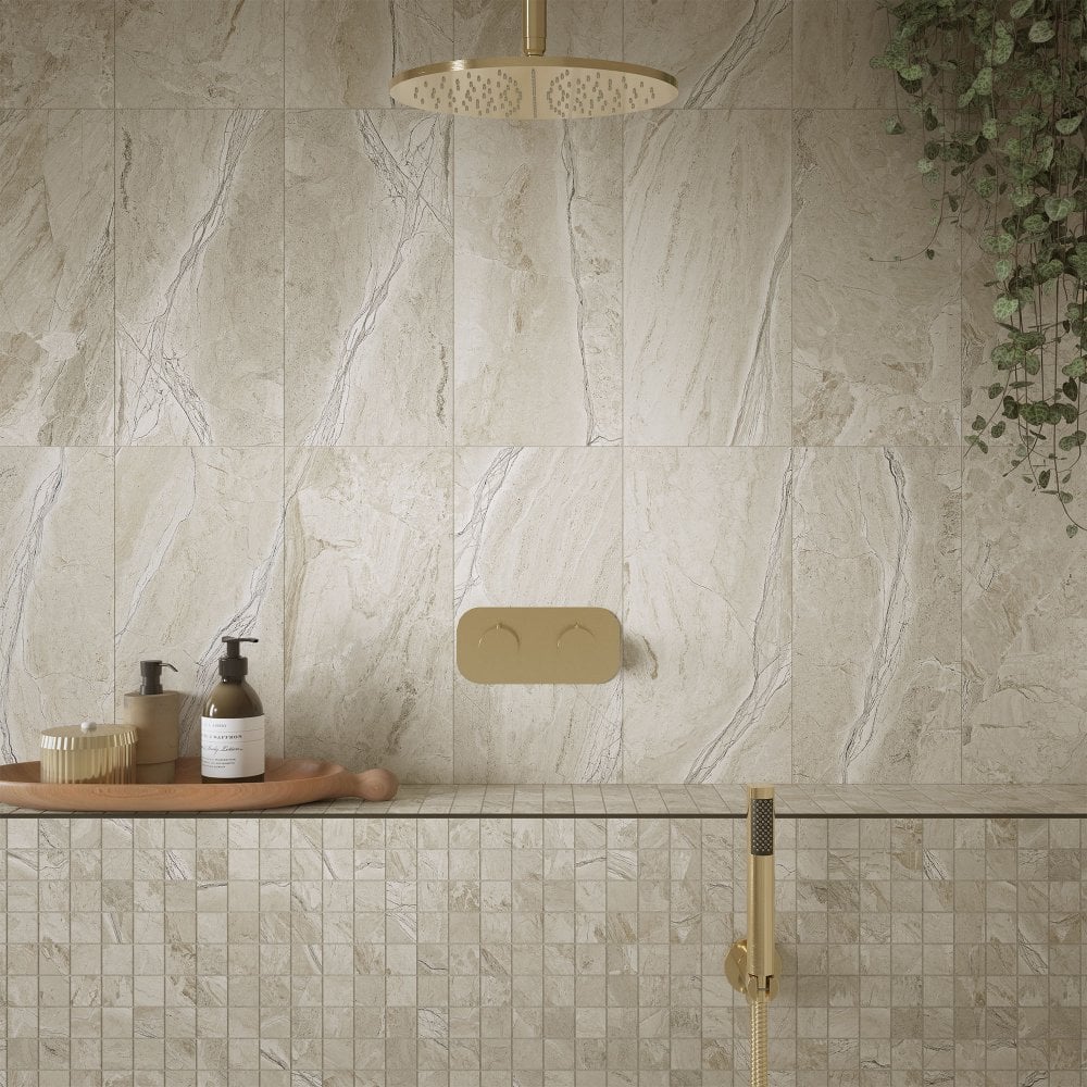 Natural Matt - Origins Smooth Porcelain Wall & Floor Tile 300 x 600mm