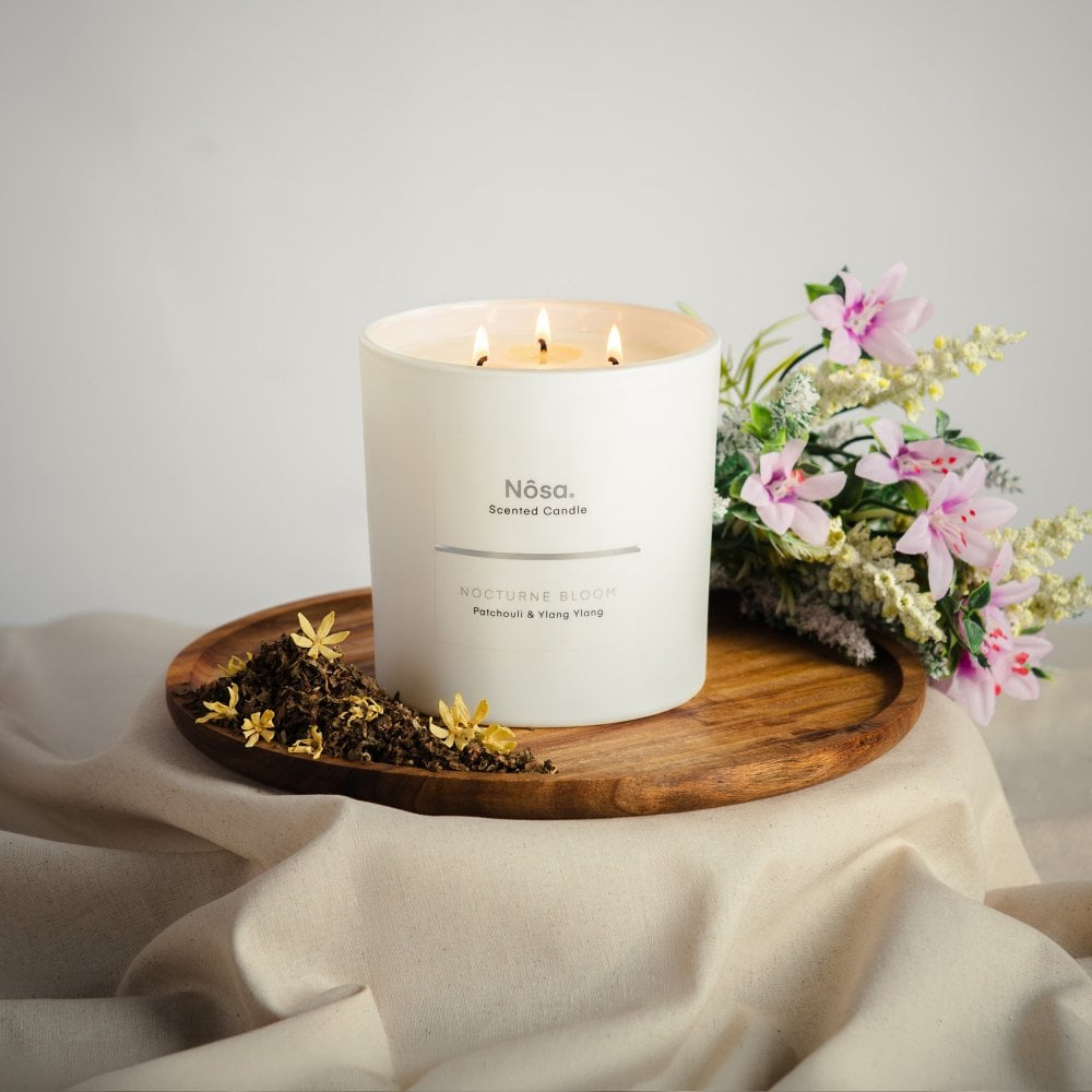 Nocturne Bloom - 85cl Triple Wick Candle Patchouli & Ylang Ylang