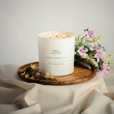 Nocturne Bloom - 85cl Triple Wick Candle Patchouli & Ylang Ylang