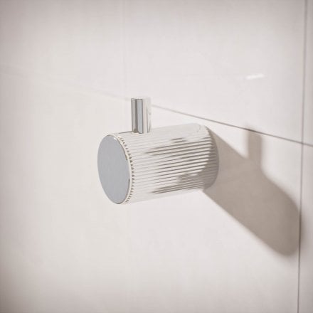 Alta Fluted Wall Mounted Robe Hook