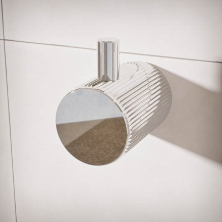 Alta Fluted Wall Mounted Robe Hook