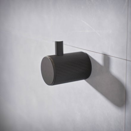 Alta Fluted Wall Mounted Robe Hook
