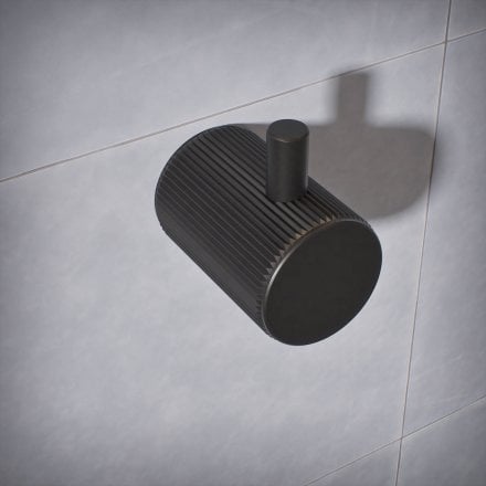 Alta Fluted Wall Mounted Robe Hook
