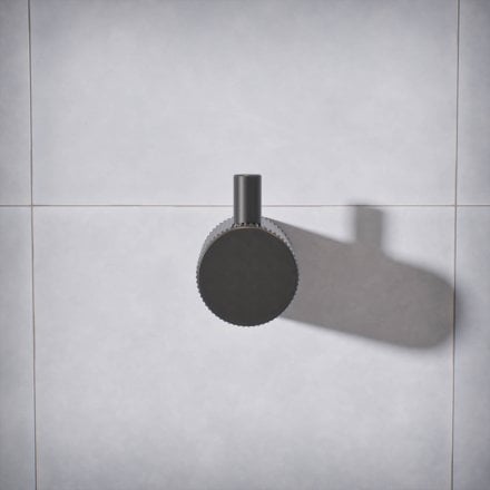 Alta Fluted Wall Mounted Robe Hook