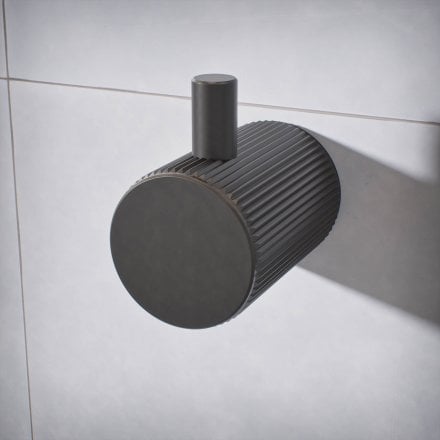 Alta Fluted Wall Mounted Robe Hook
