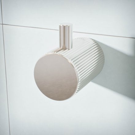 Alta Fluted Wall Mounted Robe Hook