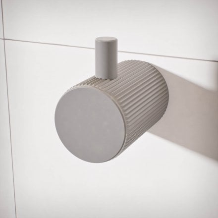 Alta Fluted Wall Mounted Robe Hook