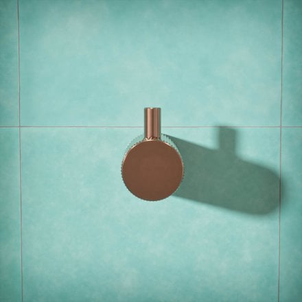 Alta Fluted Wall Mounted Robe Hook