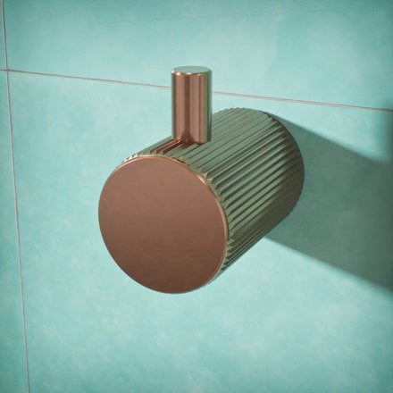 Alta Fluted Wall Mounted Robe Hook