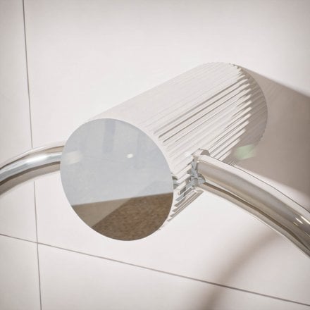 Alta Fluted Wall Mounted Towel Ring