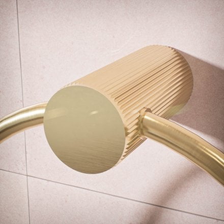 Alta Fluted Wall Mounted Towel Ring