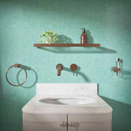 Alta Wall Mounted Basin Mixer Tap