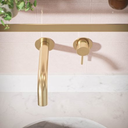 Alta Wall Mounted Basin Mixer Tap