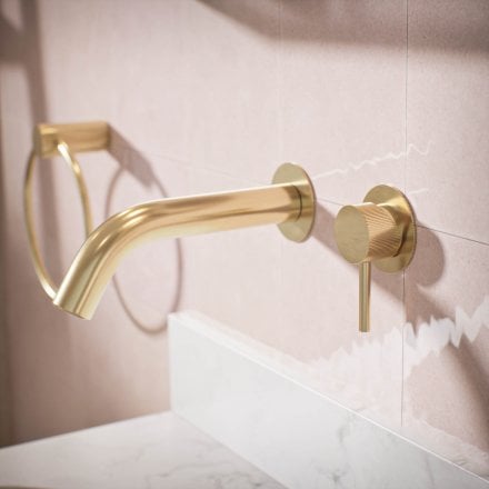 Alta Wall Mounted Basin Mixer Tap
