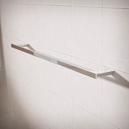 Klara Single Bar Wall Mounted Towel Rail