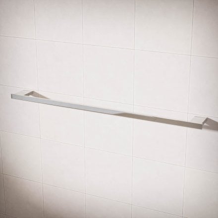 Klara Single Bar Wall Mounted Towel Rail