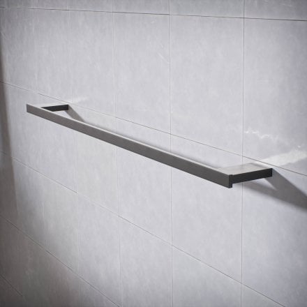 Klara Single Bar Wall Mounted Towel Rail