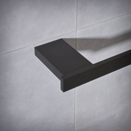 Klara Single Bar Wall Mounted Towel Rail