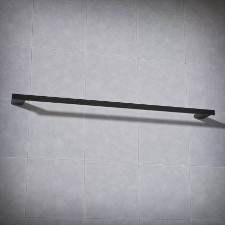 Klara Single Bar Wall Mounted Towel Rail